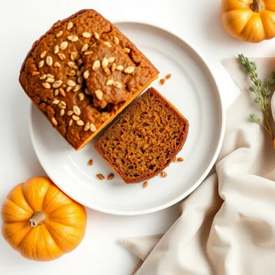 Pumpkin Oatmeal Loaf Cake