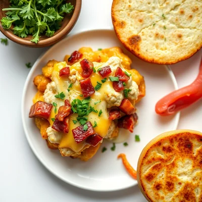 Turkey Bacon Cheddar Skillet