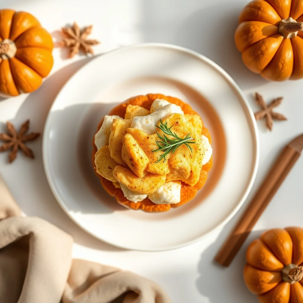 Pumpkin Spice Cloud Cups