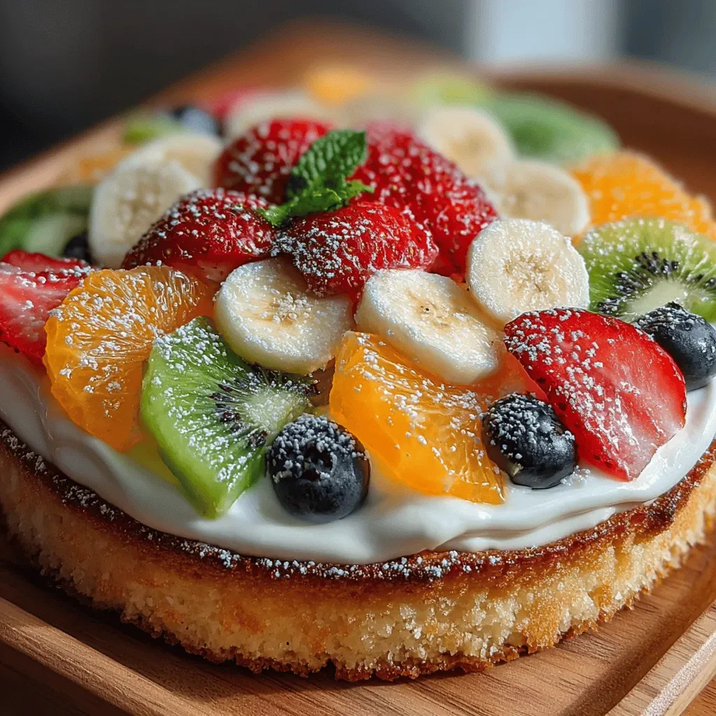Fruity Fiesta Pizza: A Delicious Dessert Recipe