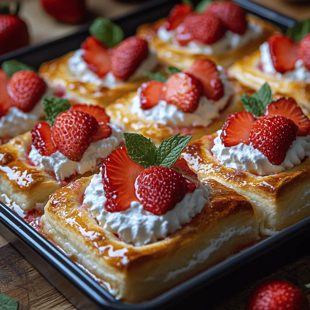 Strawberry Shortcake Cheesecake Rolls Recipe Article