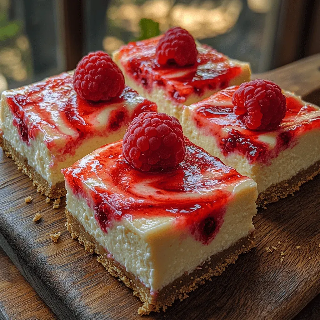 Raspberry Swirl Cheesecake Bars: A Delightful Dessert Experience