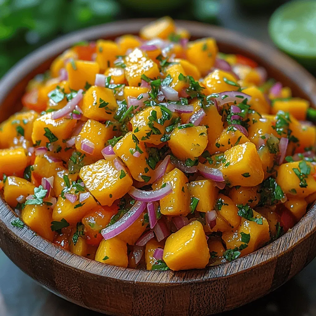 Zesty Mango Tango Salsa: A Flavorful Journey into Freshness