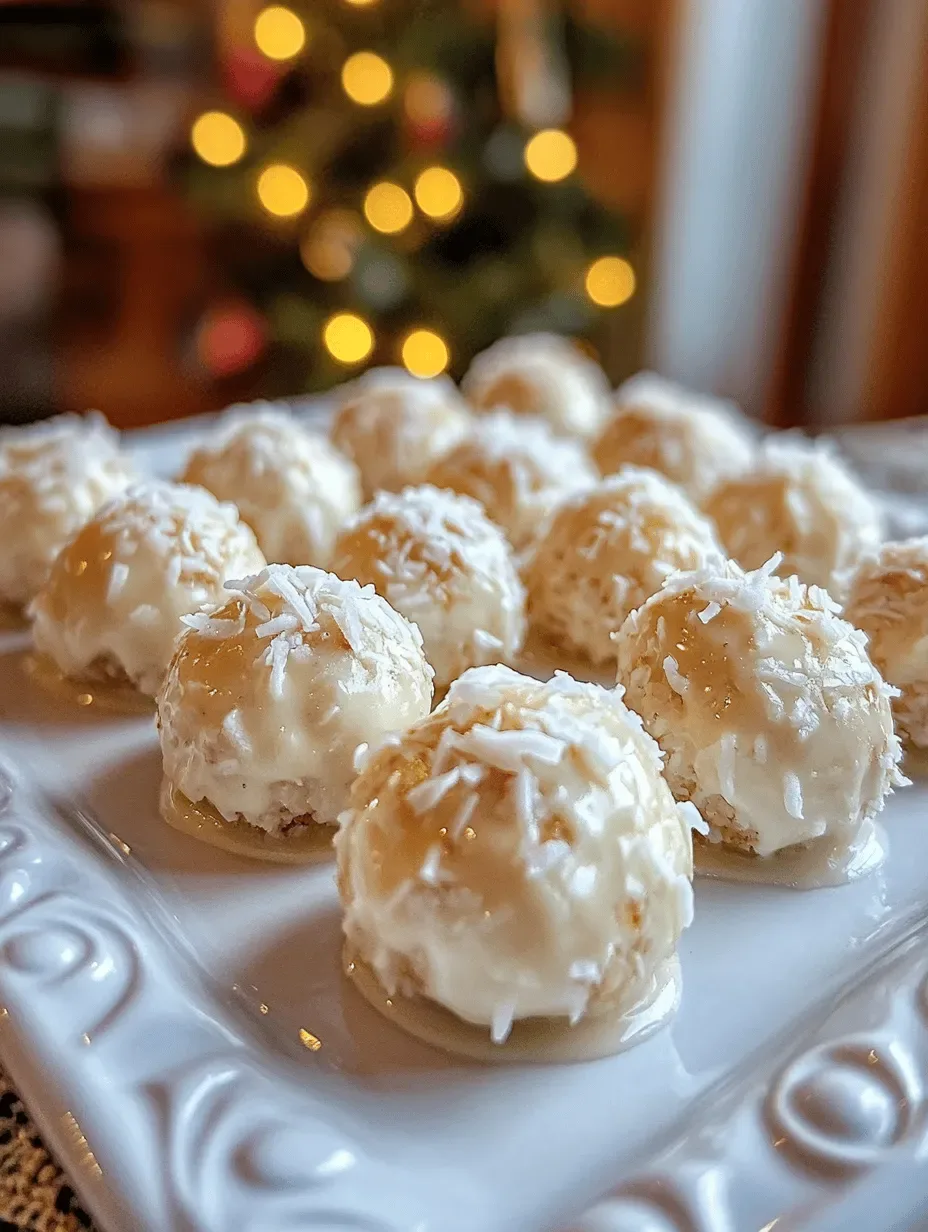 Delightful Coconut Snowballs Recipe: A Sweet Winter Treat