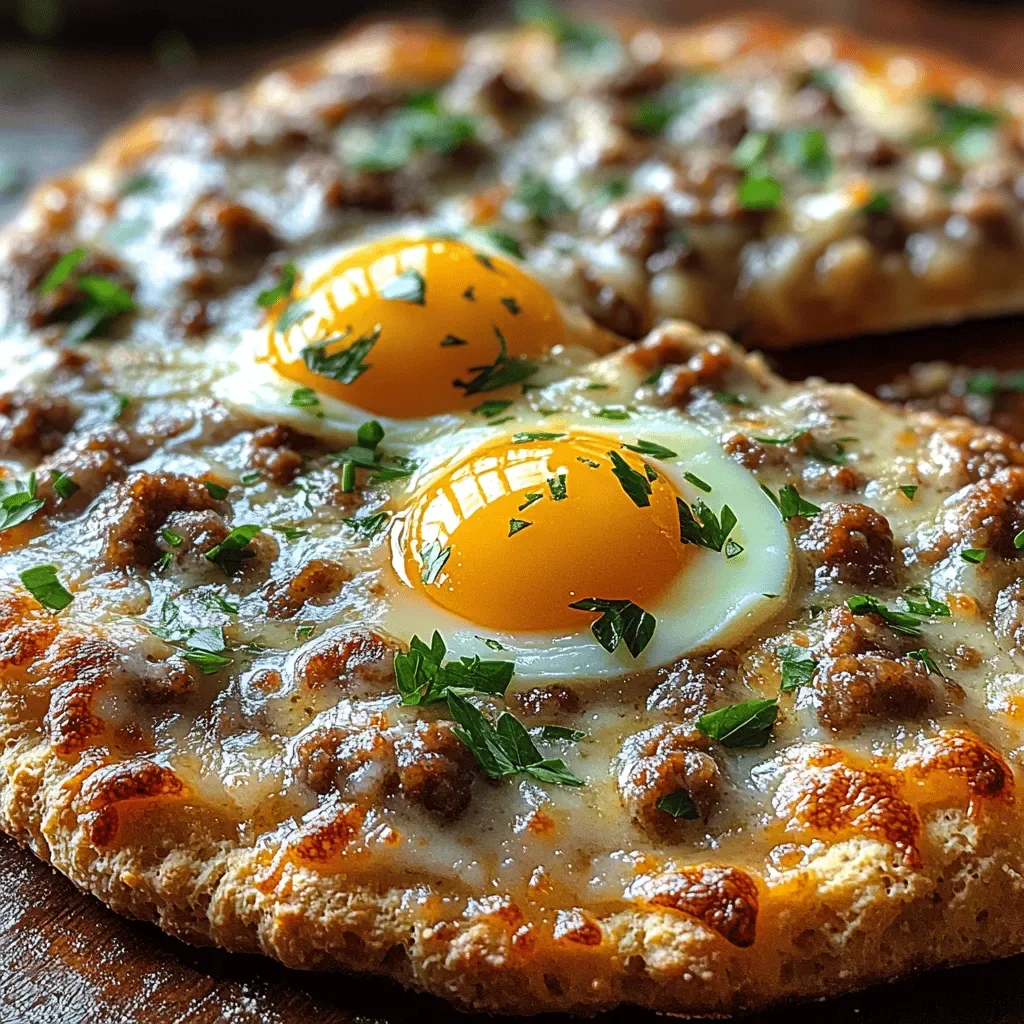 Sausage Gravy Breakfast Pizza Delight: A Flavorful Fusion of Breakfast Treats