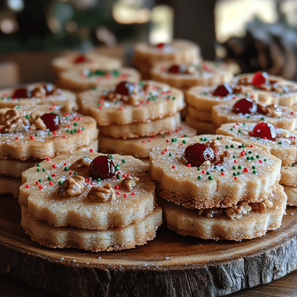 The Allure of Maraschino Cherry Bliss Shortbread Cookies