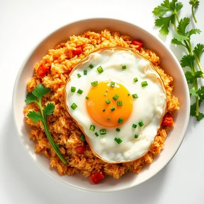 Kimchi Fried Rice With Egg