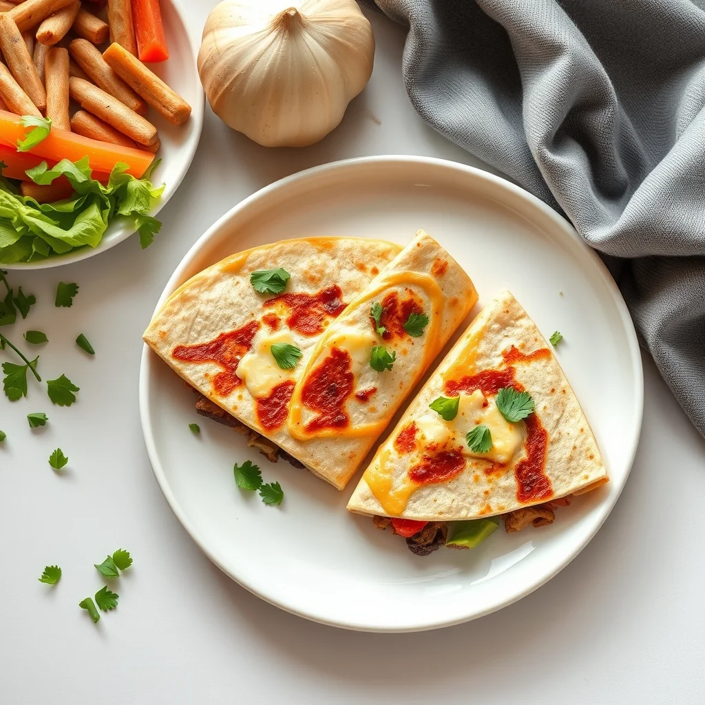 Savory Beef and Veggie Quesadillas