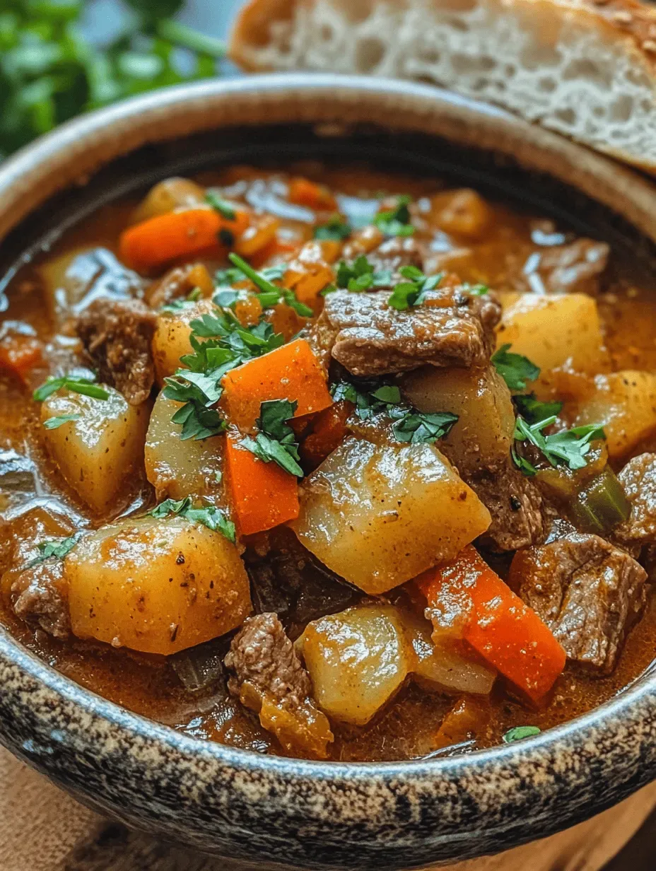 Savory Carne con Papas Delight: A Hearty Culinary Journey