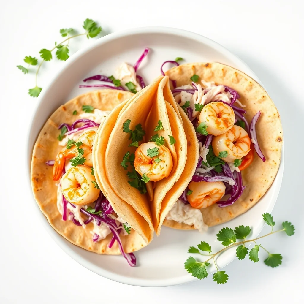 Zesty Shrimp Tacos with Crunchy Cabbage Slaw: A Flavorful Delight