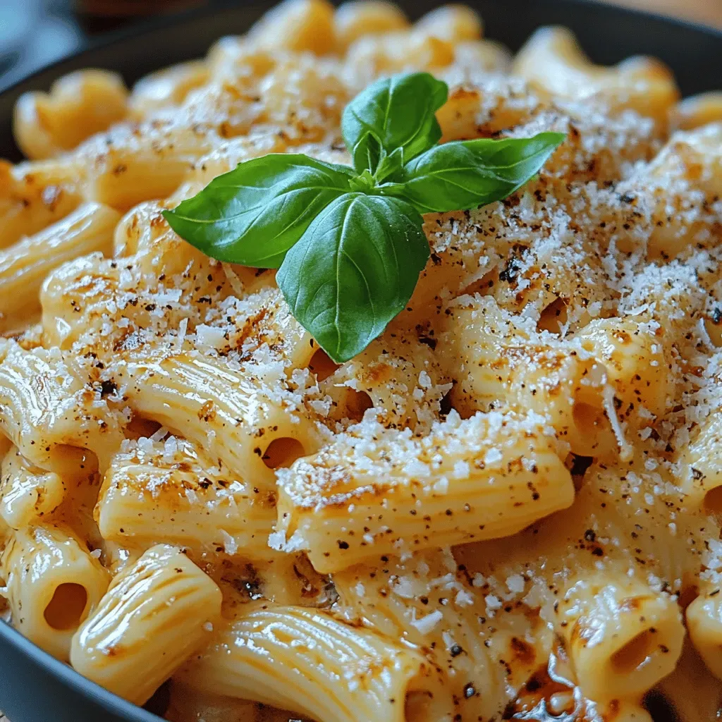 One-Pot Balsamic Vinaigrette Mac and Cheese