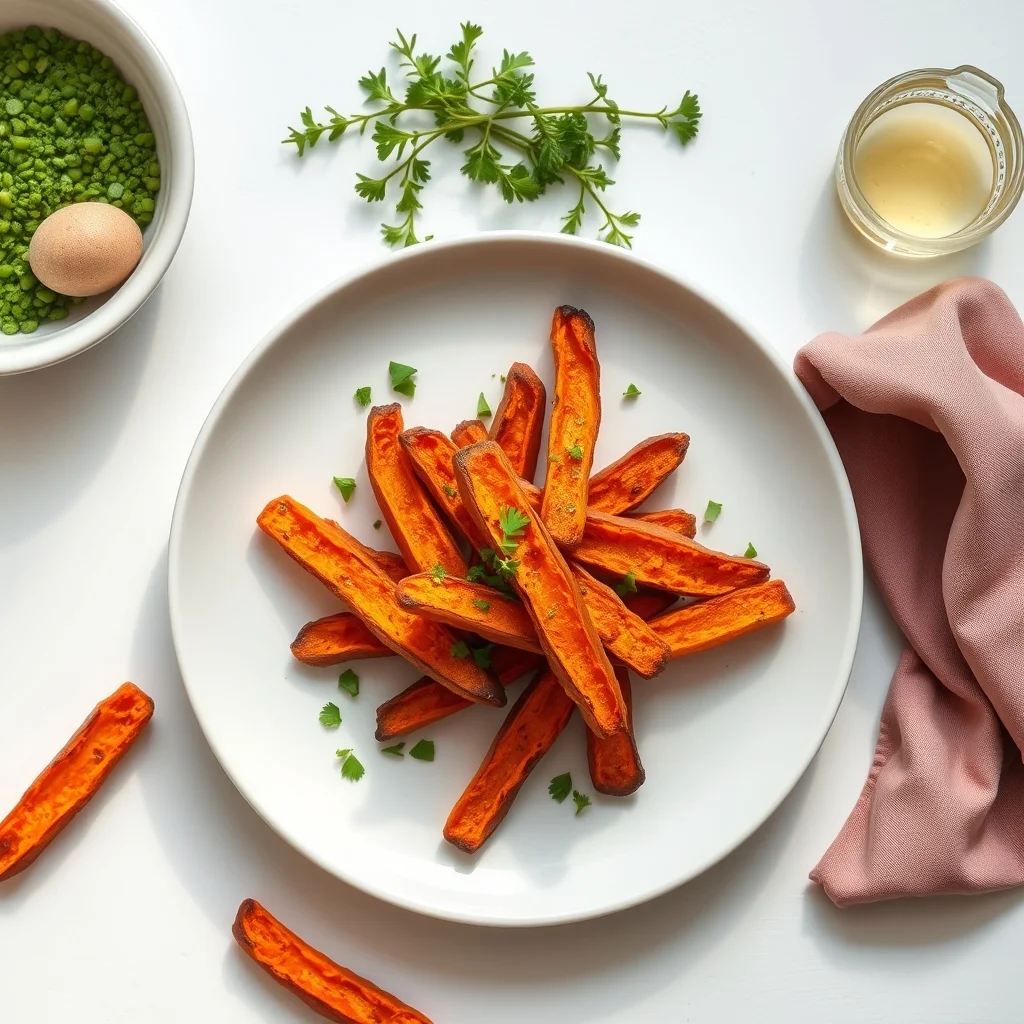 Easy Crispy Sweet Potato Fries