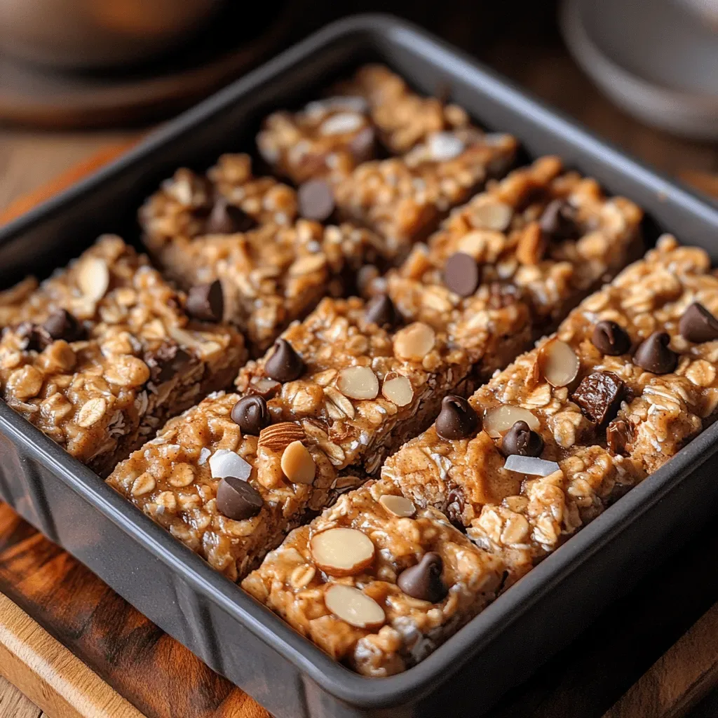 Power Up Peanut Butter Oatmeal Protein Bars: A Healthy Snack Recipe
