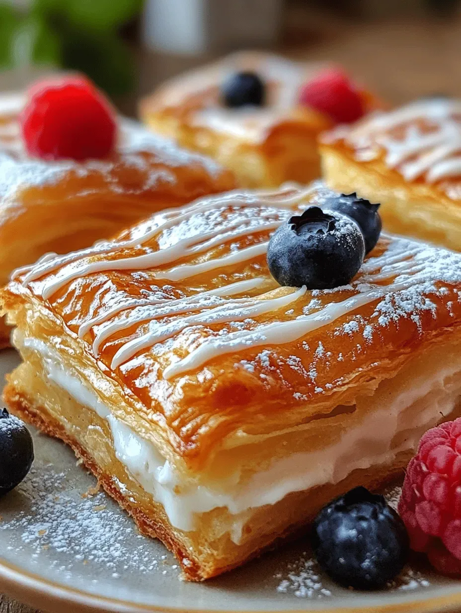 Easy Cheese Danish Delight: A Sweet and Flaky Treat for Every Occasion
