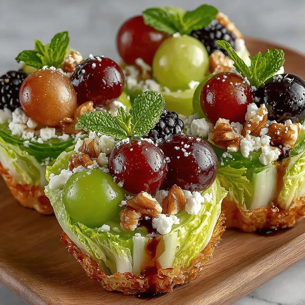 Grape & Cheese Salad Cups: A Wholesome Delight