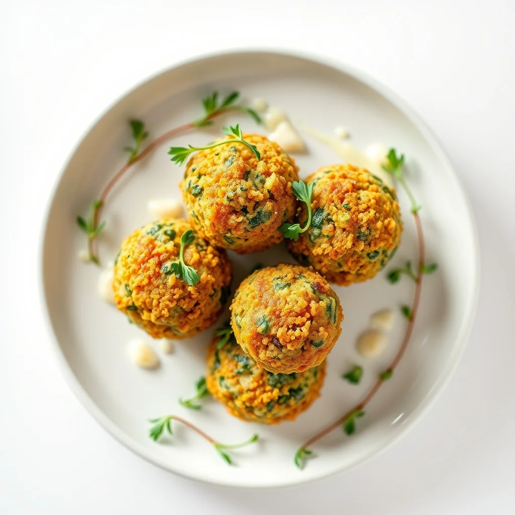 Crispy Creamed Spinach Balls: A Deliciously Green Delight