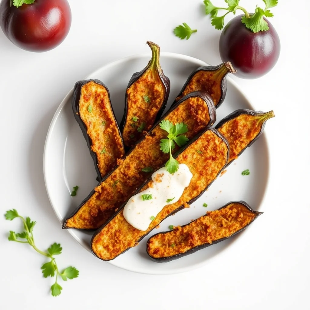 Crunchy Air Fryer Eggplant Fries: A Healthy Snack Idea