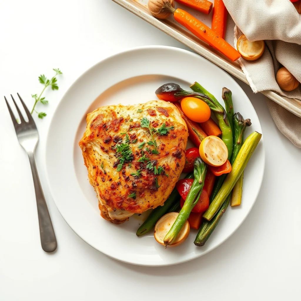 Crispy Sheet Pan Chicken and Veggie Bake: A Flavorful Weeknight Dinner