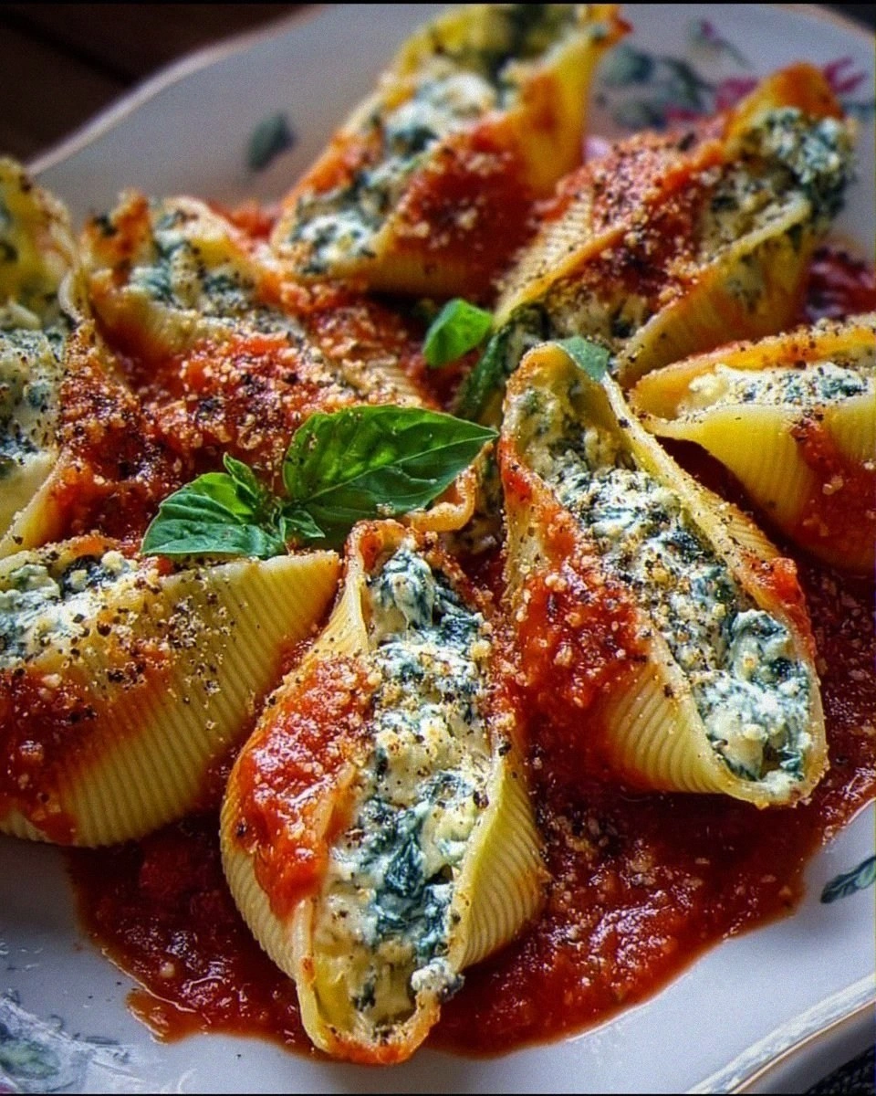 20 Irresistible Spinach and Ricotta Stuffed Shells Recipe