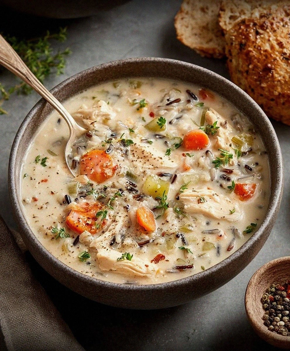 Crockpot Chicken Wild Rice Soup: Easy & Delicious Recipe