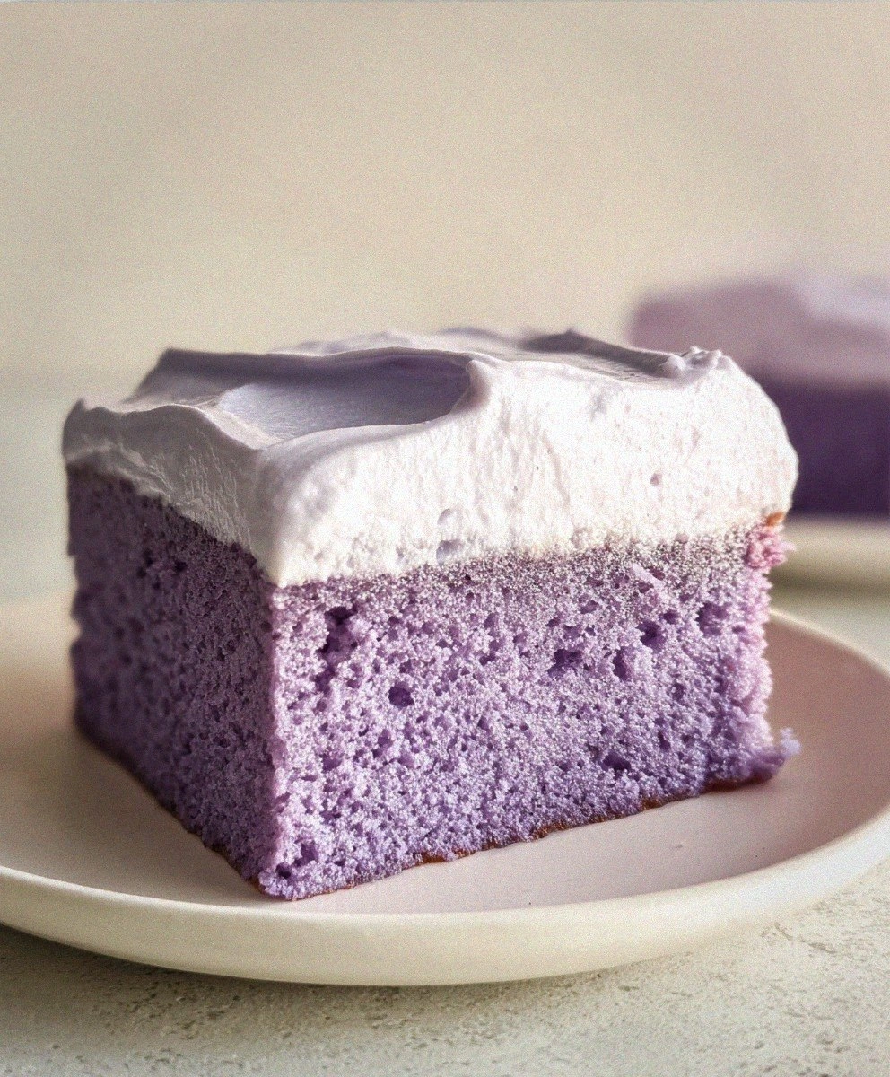 Ube Tres Leches Cake