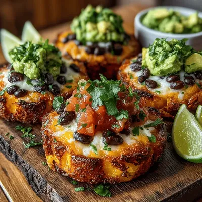 Crispy Air Fryer Sweet Potato Nacho Bites