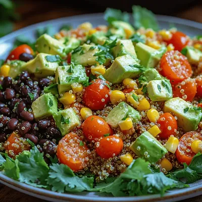 Zesty Southwest Quinoa Salad Recipe