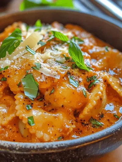 Ravioli Bliss Sauce: A Creamy Italian Delight
