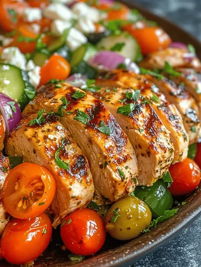 A Taste of Greece: Mediterranean Chicken Salad