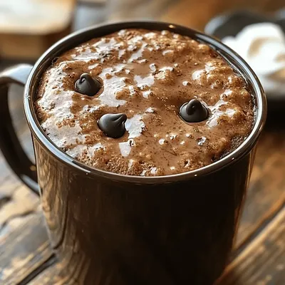 Decadent Guilt-Free Chocolate Mug Cake