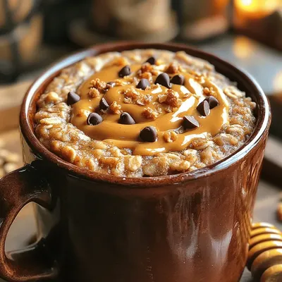 Peanut Butter Oatmeal Mug Cake: A Quick and Healthy Dessert Option
