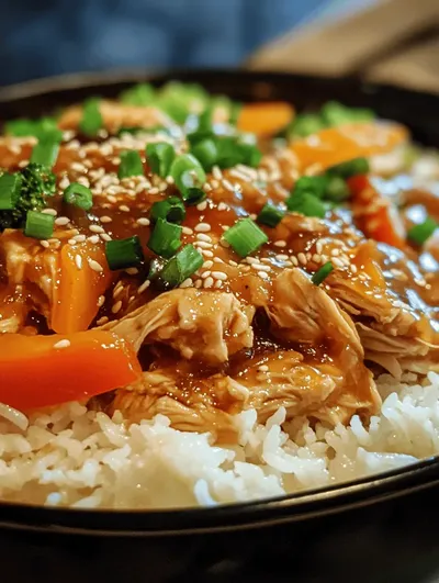 Slow Cooker Chicken Teriyaki Delight: A Flavorful and Convenient Meal