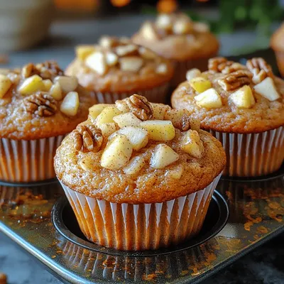 Wholesome Apple Cinnamon Delight Muffins