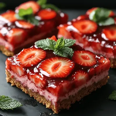 Indulge in Strawberry Dream No-Bake Bars: A Refreshing Dessert Delight