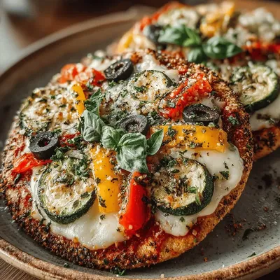 Zucchini Pita Pizzas: A Healthy Twist on a Classic Favorite