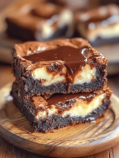 Creamy Bliss Cheesecake Brownies: A Decadent Dessert Delight
