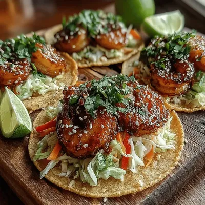 Honey Garlic Shrimp Tacos: A Flavorful Delight