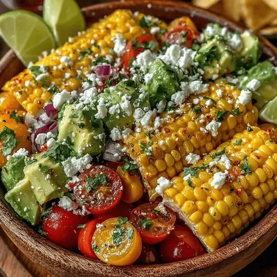 Sunny Sweet Corn Fiesta Salad Recipe