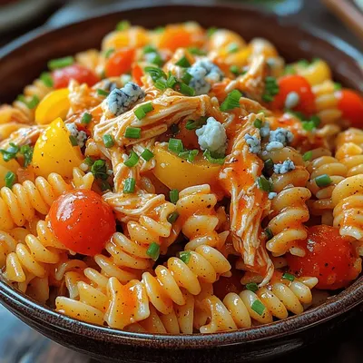 Spicy Buffalo Bliss Pasta Salad: A Flavorful Fusion of Comfort and Freshness