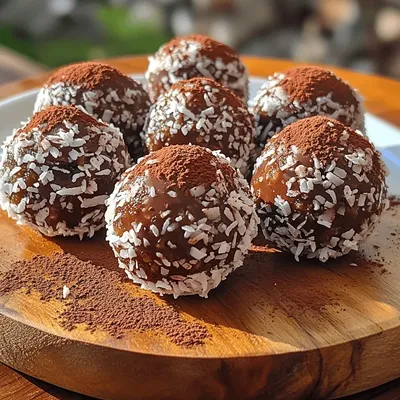Decadent Chocolate Date Bliss Balls Recipe