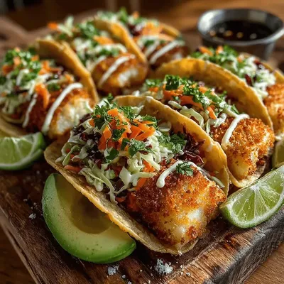 Crispy Baked Fish Tacos