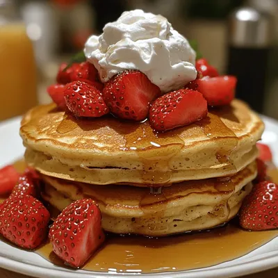 Strawberry Shortcake Pancakes: A Sweet Morning Treat