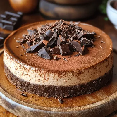 Mocha Bliss No-Bake Cheesecake: An Indulgent Delight
