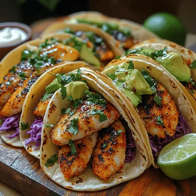 Sizzling Blackened Fish Tacos: A Flavorful Culinary Adventure