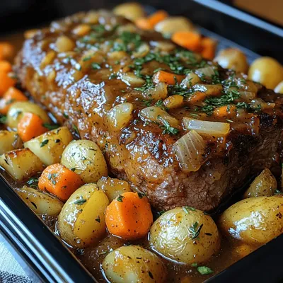 Ultimate Comfort: Slow Cooker Pot Roast