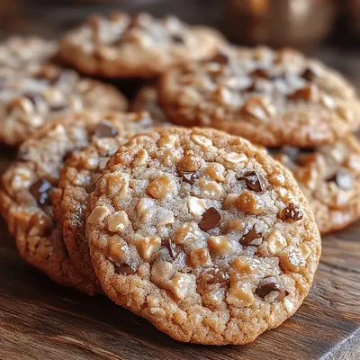Chewy Brown Sugar Cinnamon Oatmeal Cookies Recipe