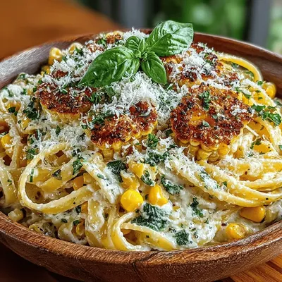Creamy Corn Pasta Delight: A Culinary Journey