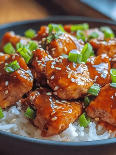 Bourbon Chicken Delight: A Flavorful Journey