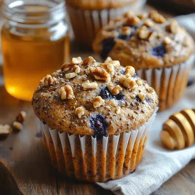Wholesome Blueberry Power Muffins Recipe