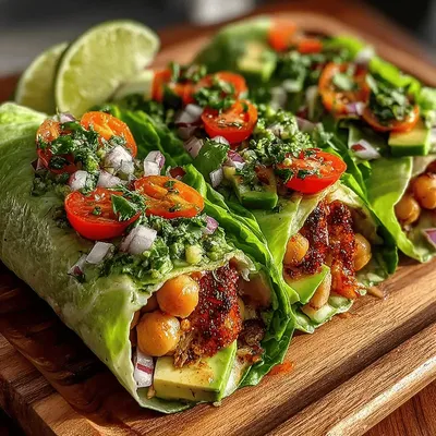 Chickpea Avocado Bliss Wraps